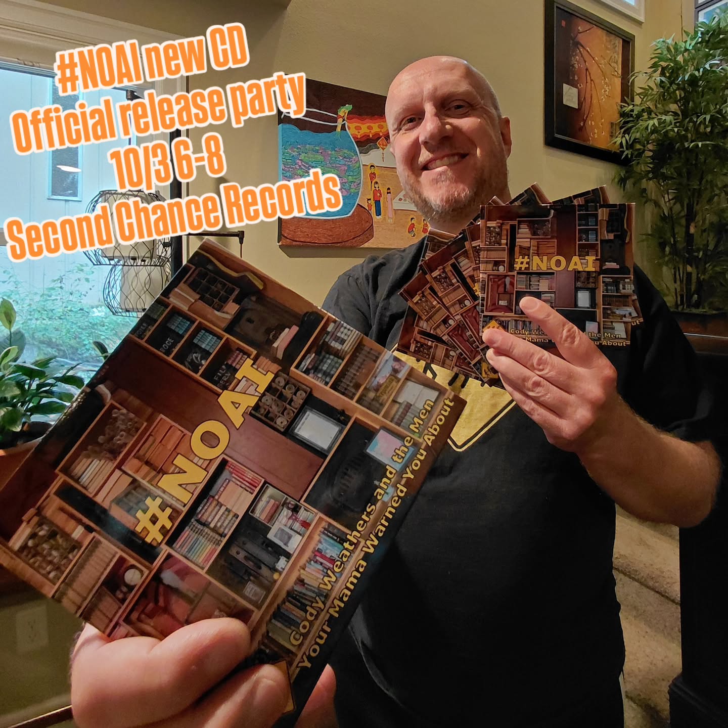 The new CD is here! #NOAI is a best-of collection of our past decade together.  